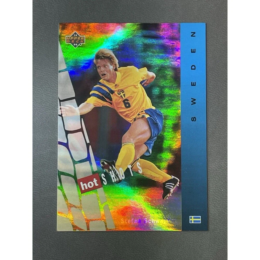 1994 Upper Deck World Cup English/Spanish Hot Shots Insert Set Baggio, Batistuta